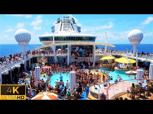 Royal Caribbean Independence of the Seas - Cruise Ship Walk 4K