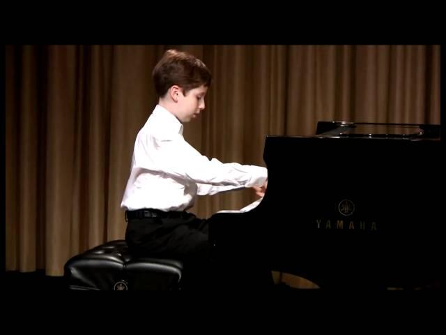 R. SCHUMANN. SONATA FOR THE YOUNG, in G major, First Movement