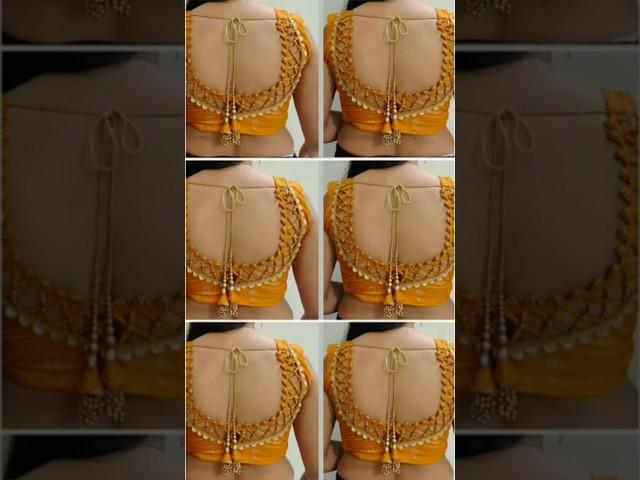 Latest designer blouse designs 2024 #shorts #fashion #shortvideo #blouse