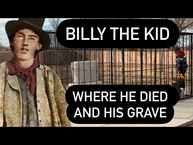 BILLY THE KID - HIS REAL GRAVE, WHERE HE DIED, AND HIS HAIR?? Notorious Outlaw’s Final Days