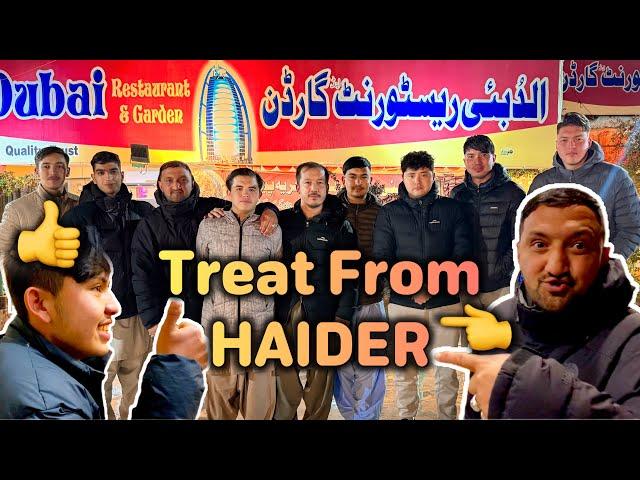 TREAT From Haider AL dabai Restaurants /syed younas vlog /