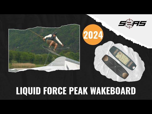 Liquid Force Peak Wakeboard 2024 - Tested by S2AS