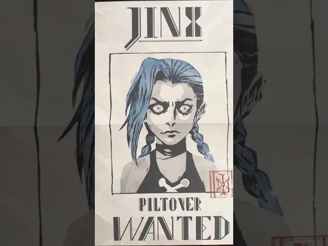 Art Book Arcane #fortiche #arcane #jinx