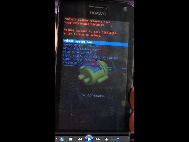 Huawei Y336-U02 Hard Reset