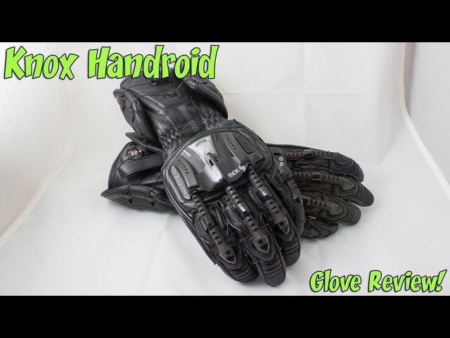 Knox Handroid Motorcycle Glove Review!