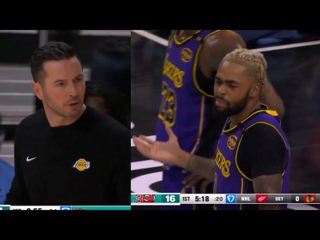 D’Angelo Russell had JJ Redick losing his mind after worst sequence ever 