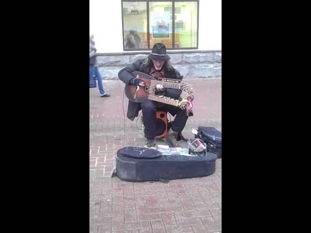 Sergey Sadov in Moscow, Arbat str.