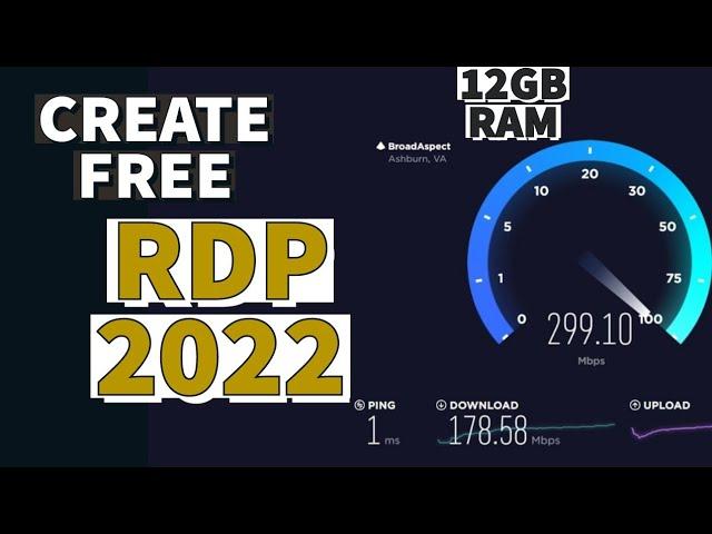 How To Create Free RDP In 2022 - Get free RDP