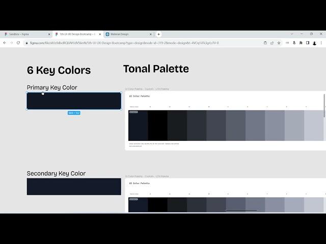 The Material Design Color System - UI UX Design Bootcamp