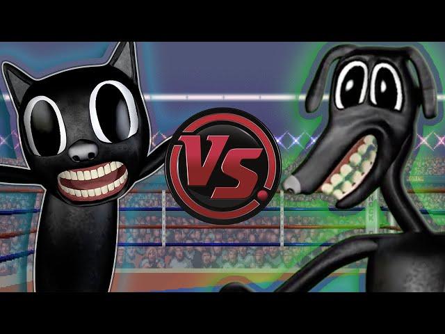 CARTOON CAT vs CARTOON DOG! (Cartoon Dog vs Cartoon Cat Song) | CARTOON RAP ATTACK