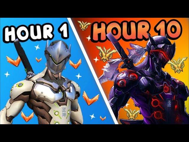 I Spent 10 HOURS Learning Genji to See If He's the WORST DPS In SEASON 4 | COMPETITIVE