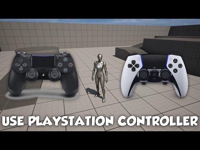 How To Use A Playstation Controller In Unreal Engine 5 | Tutorial | UE5