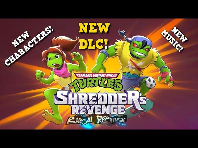 TMNT: Shredder's Revenge - Radical Reptiles DLC & Free Update NOW AVAILABLE!