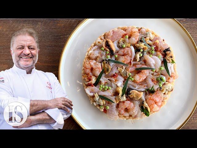 Seafood Risotto: Original vs. Gourmet by Neapolitan Chef Peppe Guida