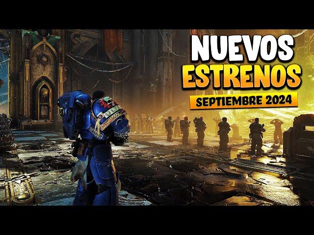 TOP 10 NUEVOS JUEGOS que llegan en Septiembre 2024 