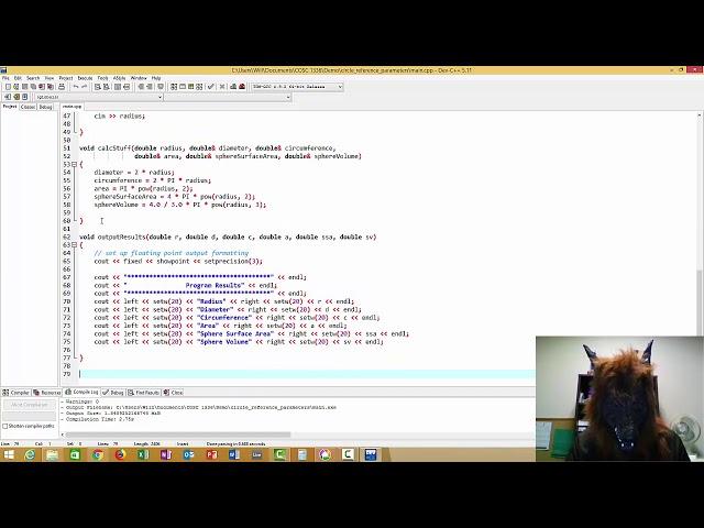 Wolf Man Programming