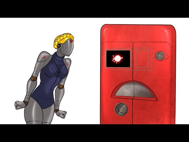 Atomic Heart DLC: Robotic Waifu's Cat Fight | spaceMAXmarine comic