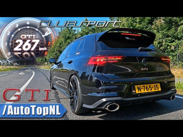 VW Golf GTI MK8 Clubsport | ACCELERATION POV TOP SPEED & SOUND by AutoTopNL