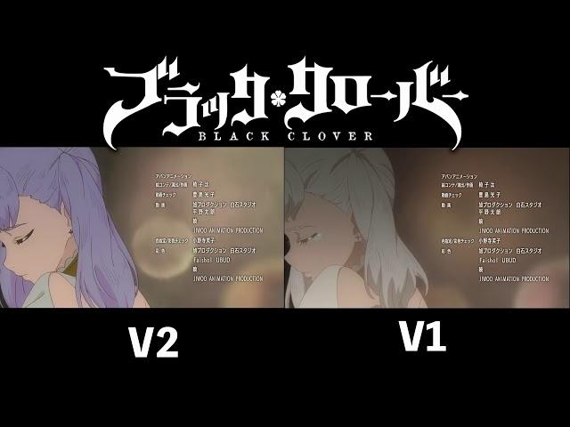 Black Clover Ending 3 V1 V2 Comparison『Back To The Dreamlight』