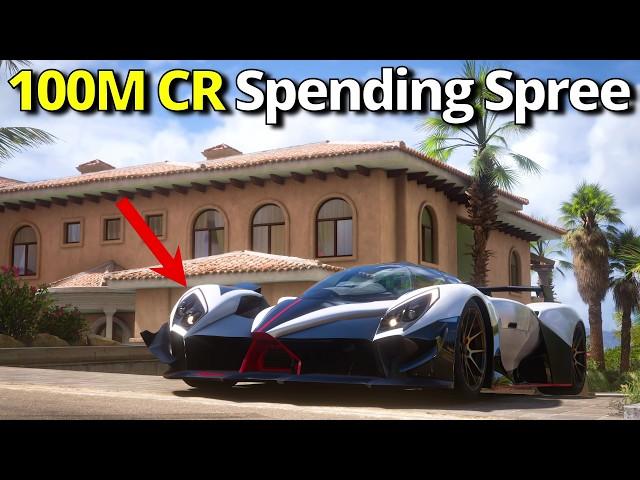 100,000,000cr SPENDING SPREE In Forza Horizon 5!