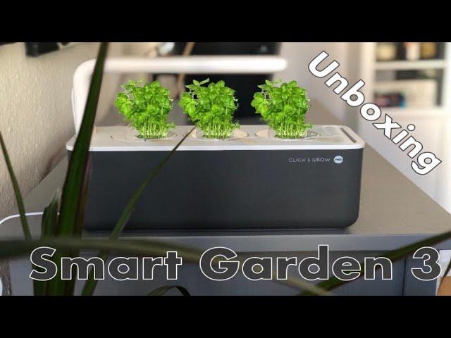 Emsa Click&Grow Smart Garden 3 - ausgepackt und eingepflanzt.