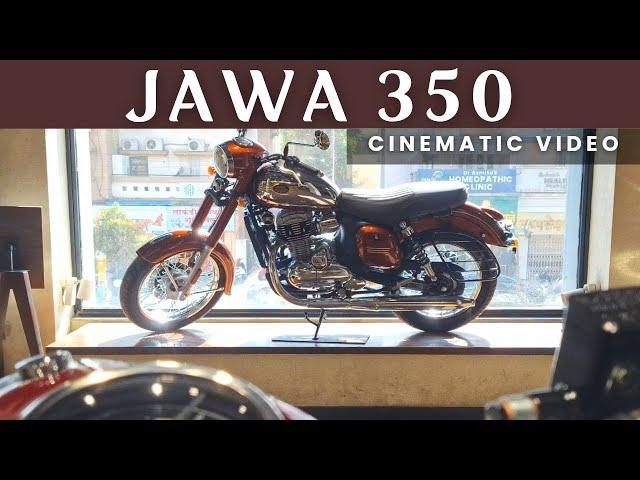 JAWA 350 2024 Cinematic Video | The Moving Throttle | 4K