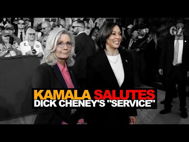 Kamala Harris salutes Dick Cheney's 'service' at major rally