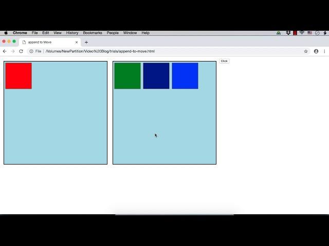 jQuery append() Method: Using append() Method for Inserting and Moving Elements