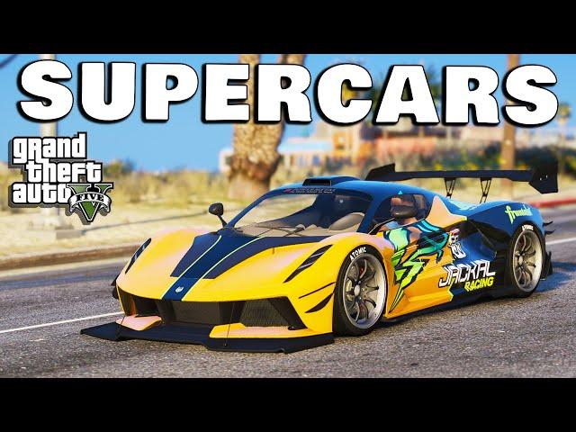 GTA 5 - SUPERCARS LOCATIONS *2024*