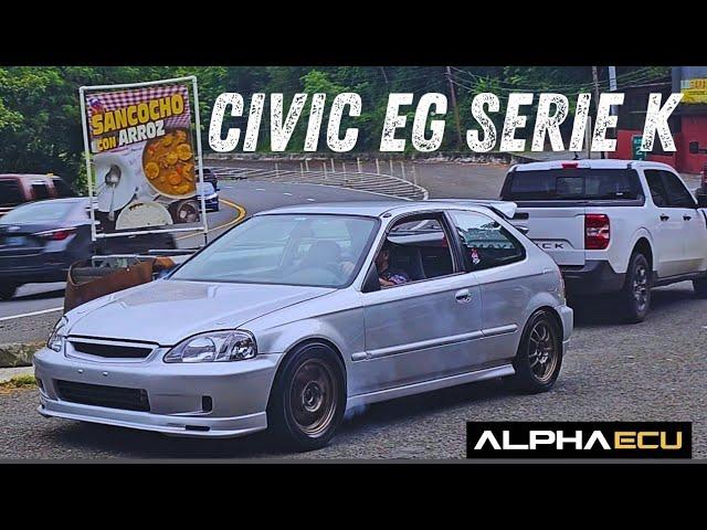 JJPortWorx prueba una AlphaECU Plug and Play en su Civic EK con un Serie K!