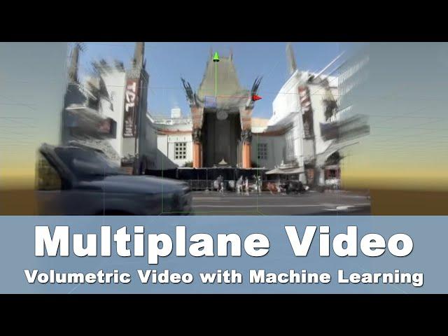 Multiplane Video - Volumetric Video with Machine Learning