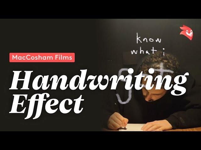 How to create an animated handwriting effect in Videoleap ️