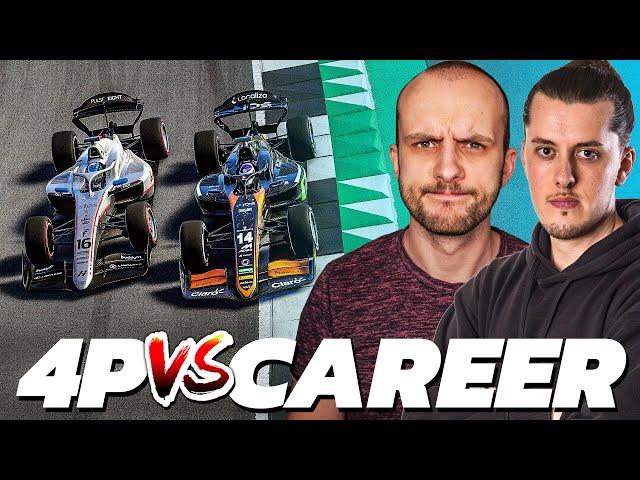 4 OF US! FORMULA 2 CARS! F2 24 4-Player Career (Part 1)