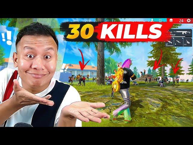 30 Kills Op Solo Vs Squad Gameplay with Golden Sakura S01  Tonde Gamer - Free Fire Max