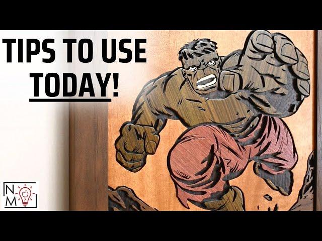 Making INCREDIBLE Scroll Saw Art!! | Woodworking Tips & Tricks