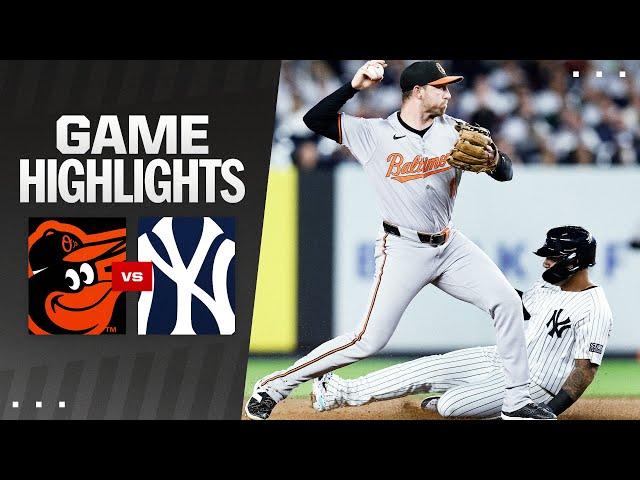 Orioles vs. Yankees Game Highlights (9/24/24) | MLB Highlights