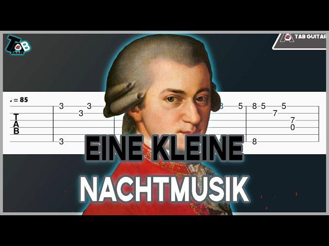 Mozart - Eine kleine Nachtmusik Guitar Tab (Simple)