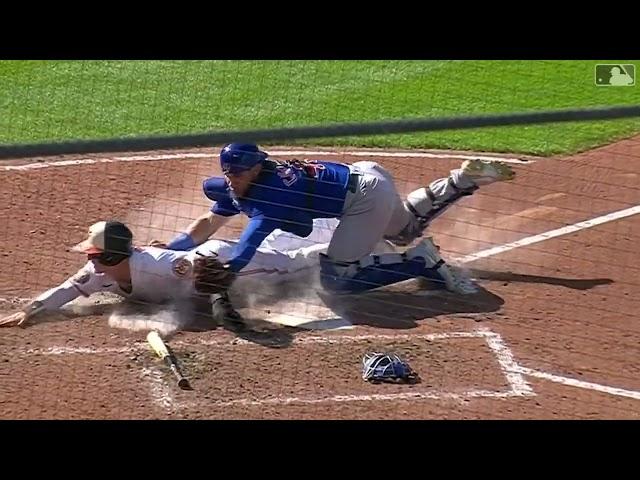 Adrian Sampson's Impressive Glove Flip