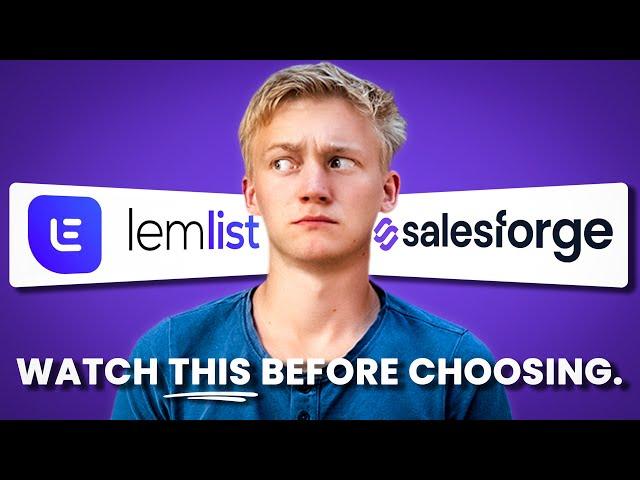 Salesforge vs. Lemlist - Which one is better in 2024?