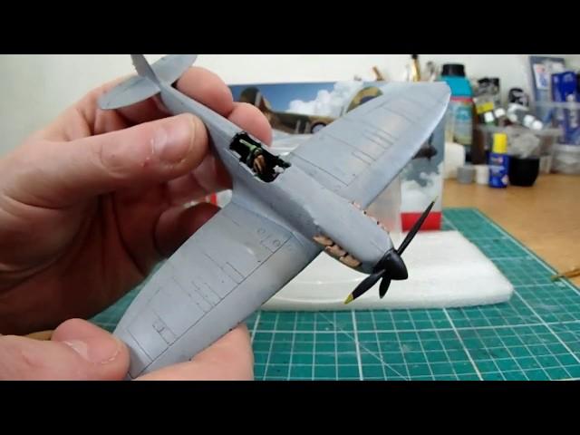 MFM   Airfix 1/72 SPITFIRE MK 1a. Update 2