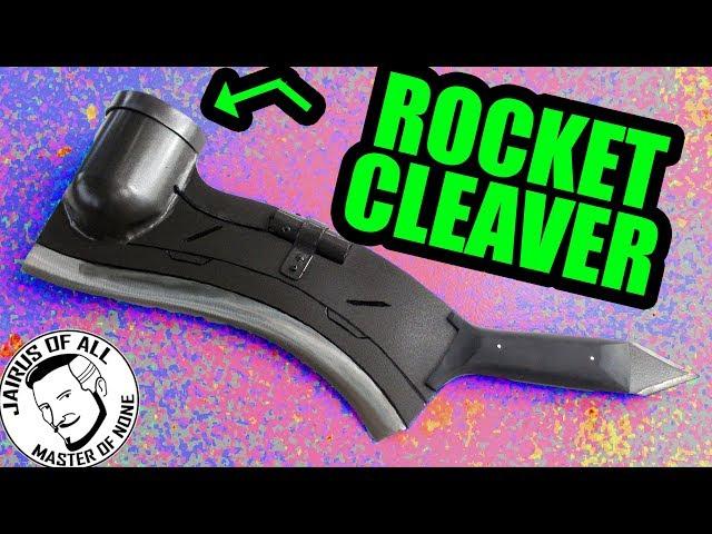 ROCKET POWERED THROWING CLEAVER! - Gundam Hammer Chopper