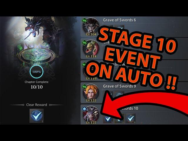 GUINEVRE EVENT STAGE 10 AUTO FARM TEAM !! King Arthur: Legend Rise