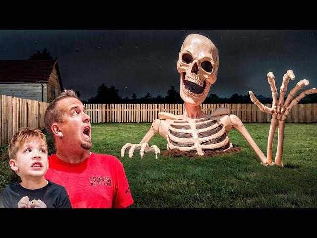 Missing Skeleton Parts Found in Our House! He's After Us!!!