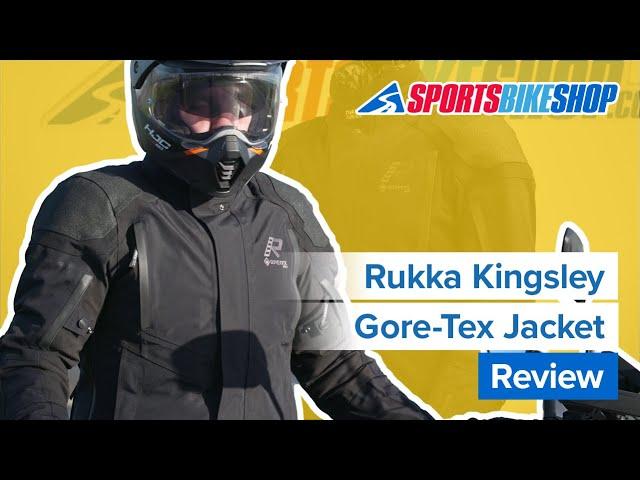 Rukka Kingsley Gore-Tex motorcycle jacket review - Sportsbikeshop