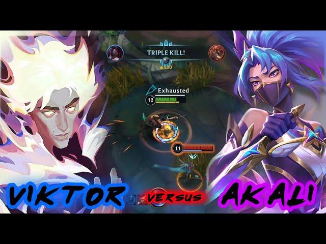 S++ AKALI vs VIKTOR | AKALI IS GOD WILD RIFT #akali #wildrift