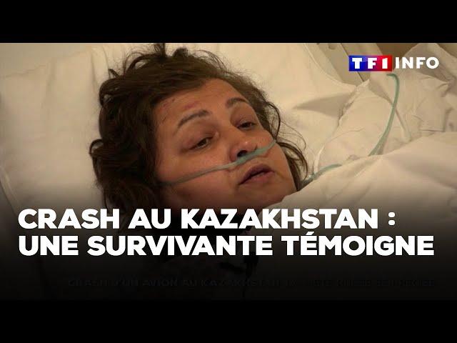 Crash au Kazakhstan : une survivante témoigne｜TF1 INFO