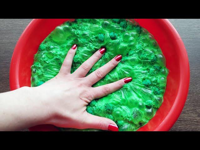 Slime Pufos Uscat cu Pom Poms - Dried Fluffy Slime