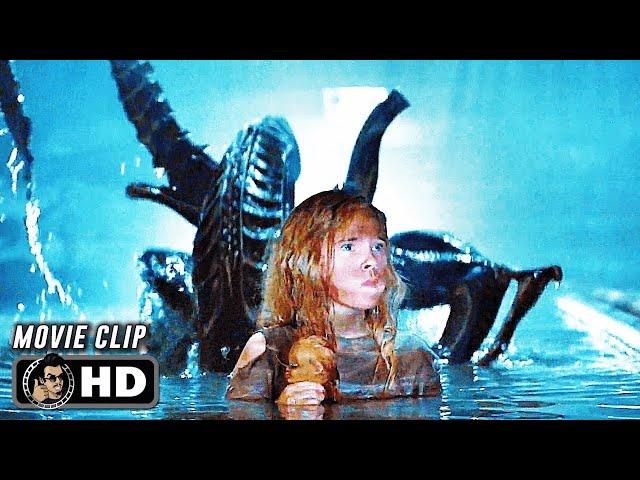 Alien Queen Captures Newt Scene | ALIENS (1986) Movie CLIP HD