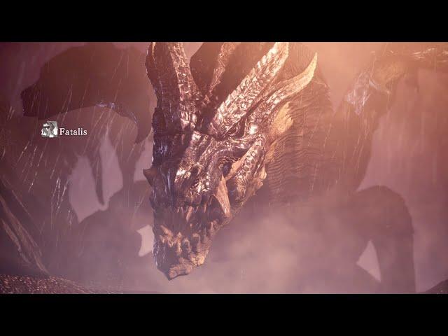 Monster Hunter World - Fatalis Final Boss Fight (Dual Blades)