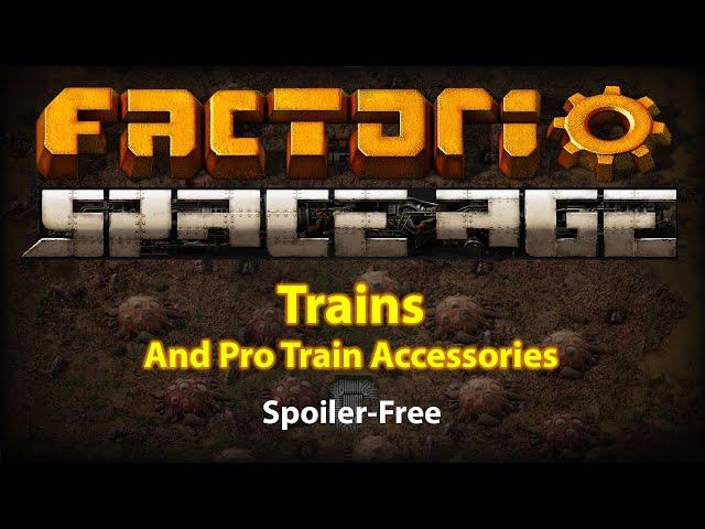 Factorio Space Age: Trains (Spoiler free!)